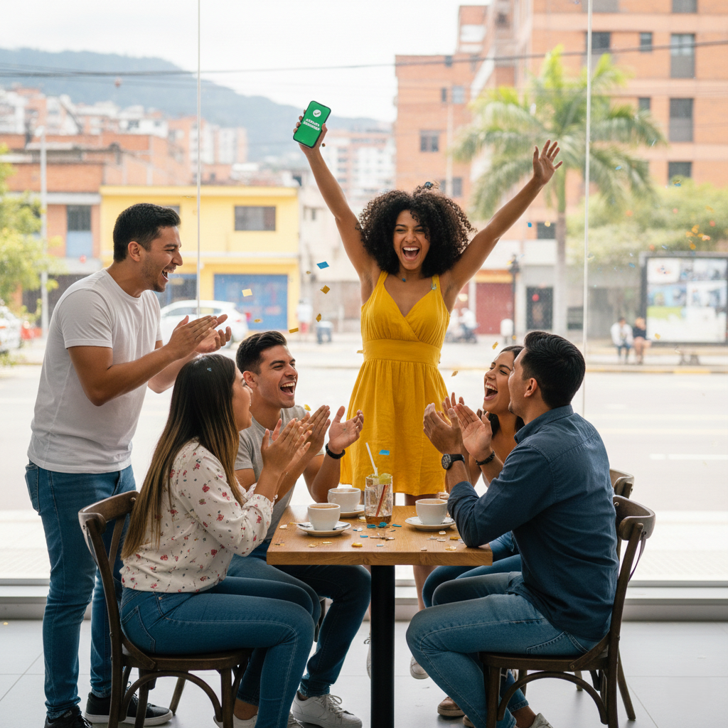 Persona alcanzando sus metas financieras gracias a un crédito rápido